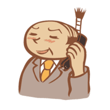 Chonmage Kacho "CK" sticker #619855