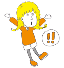 Ma-kun & Mi-chan sticker #620180