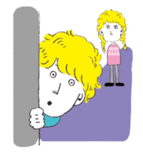 Ma-kun & Mi-chan sticker #620201