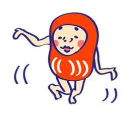 Dharma celebration birthday stamp sticker #620415