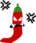 Red "Piri" Pepper sticker #620930