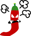 Red "Piri" Pepper sticker #620931