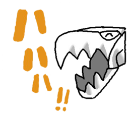 Dragon office worker sticker #621336