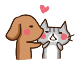 Kawaii Dogs and Kawaii Cats sticker #621403