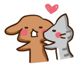Kawaii Dogs and Kawaii Cats sticker #621404