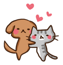 Kawaii Dogs and Kawaii Cats sticker #621407