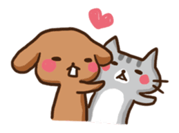 Kawaii Dogs and Kawaii Cats sticker #621409