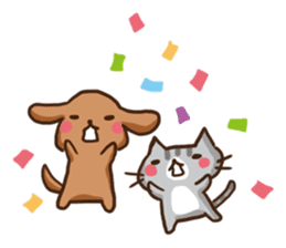 Kawaii Dogs and Kawaii Cats sticker #621416