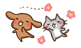 Kawaii Dogs and Kawaii Cats sticker #621435