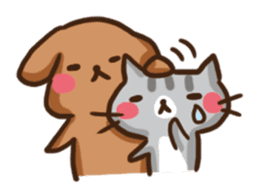 Kawaii Dogs and Kawaii Cats sticker #621437