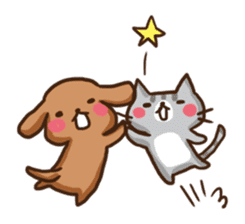 Kawaii Dogs and Kawaii Cats sticker #621438