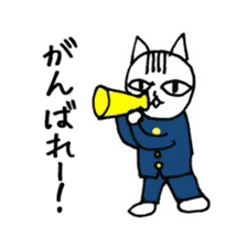 Cheerleaders cat sticker #621772