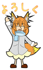 Monday Fox sticker #621891