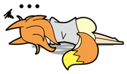 Monday Fox sticker #621900