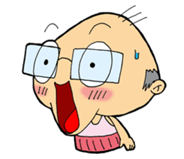 Daily Kimokawa uncle sticker #621942