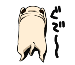 PUGchan sticker #622736