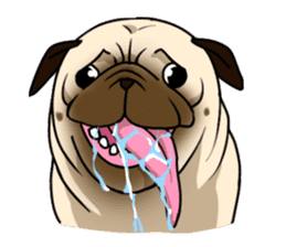 PUGchan sticker #622759