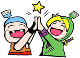 NET SAMURAI / by sue-hilo sticker #622906