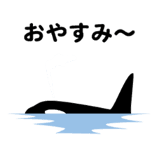 ORCAS ALL OVER!! sticker #622971