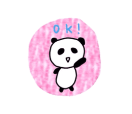 Big Fan Panda sticker #623275