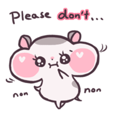 Please Hamster english sub sticker #623360