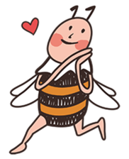 Little bee - BiBi sticker #623682