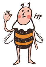 Little bee - BiBi sticker #623684