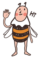 Little bee - BiBi sticker #623684