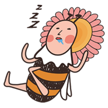 Little bee - BiBi sticker #623688