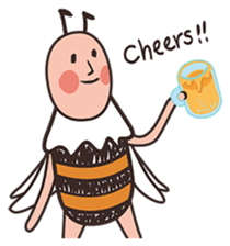 Little bee - BiBi sticker #623689