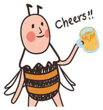 Little bee - BiBi sticker #623689