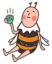 Little bee - BiBi sticker #623691