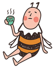 Little bee - BiBi sticker #623691