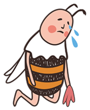 Little bee - BiBi sticker #623696