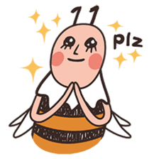 Little bee - BiBi sticker #623699