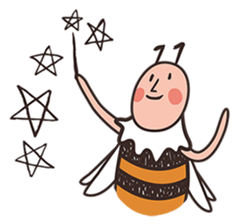 Little bee - BiBi sticker #623701