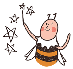 Little bee - BiBi sticker #623701