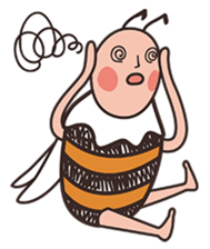 Little bee - BiBi sticker #623703