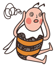 Little bee - BiBi sticker #623703