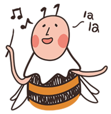 Little bee - BiBi sticker #623704