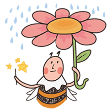 Little bee - BiBi sticker #623706