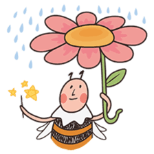 Little bee - BiBi sticker #623706