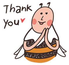 Little bee - BiBi sticker #623708