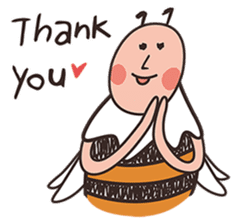 Little bee - BiBi sticker #623708