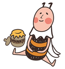 Little bee - BiBi sticker #623714