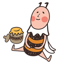 Little bee - BiBi sticker #623714