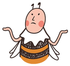 Little bee - BiBi sticker #623715