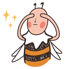 Little bee - BiBi sticker #623716