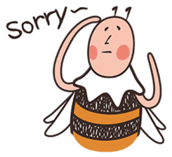 Little bee - BiBi sticker #623720