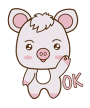Lovely Piggy sticker #623846